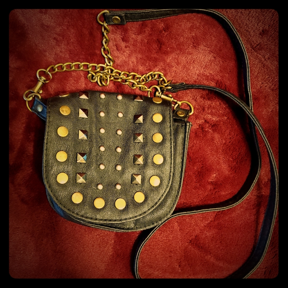 Studded purse